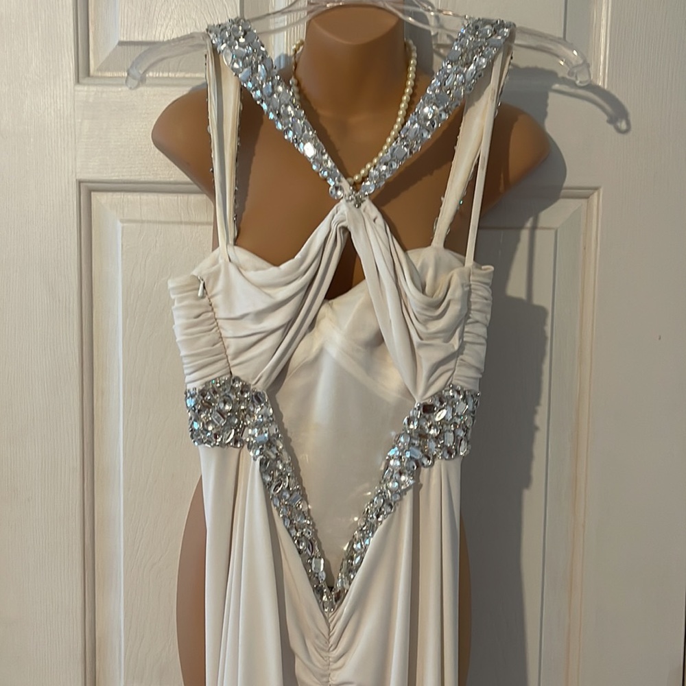 Bedazzled Prom Dress. Gem